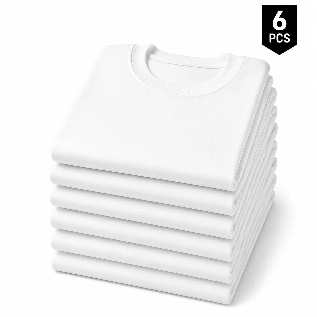 12-Pack$39.99 ;6-Pack$29.99 Great Value Stock Up ;Men's 180 GSM Crew Neck Short-Sleeve T-Shirts - Black, White Color Options t shirts for men clothing fashion plain style t shirt packs for men 12pack t shirts for men summer shirts,back to school,sohochic