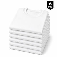 6PCS White