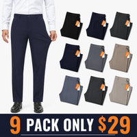 9-PACK(Black / Dark Navy / Charcoal / Navy / Gray / Khaki / Slate Blue / Dark Gray / Stone)