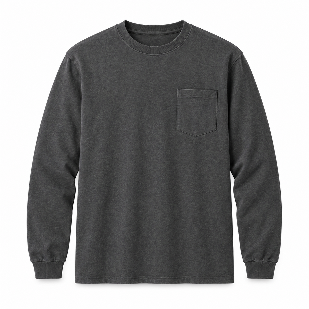 🔥Men's Heavyweight Cotton Pocket T-Shirt – Relaxed Fit Everyday Casual Tee | Big & Tall Available