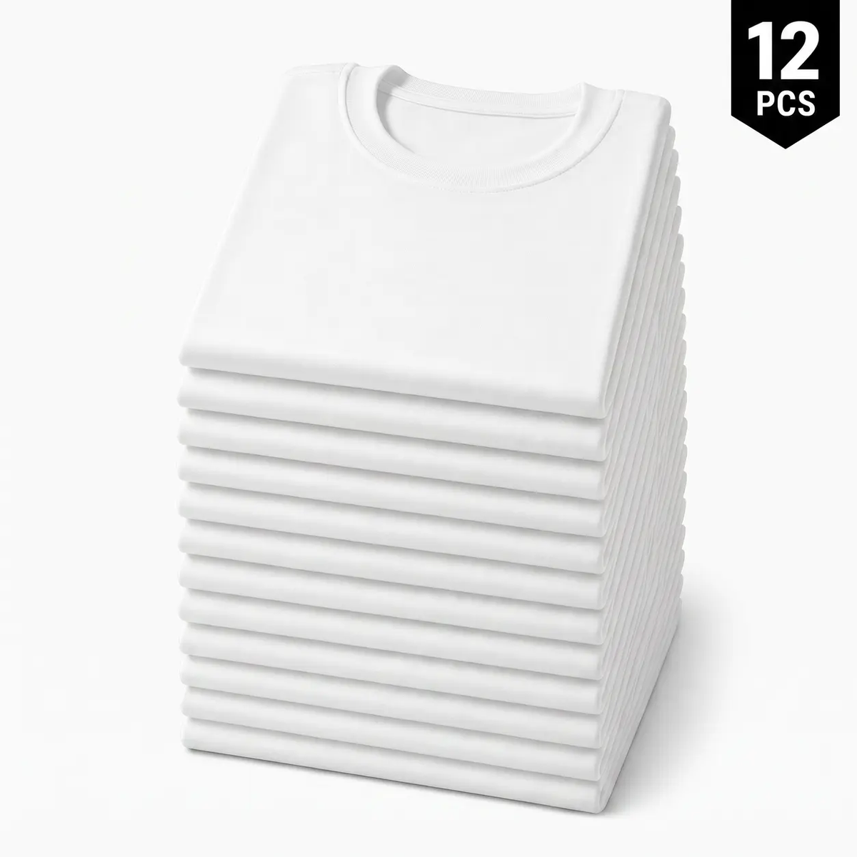 12-Pack$39.99 ;6-Pack$29.99 Great Value Stock Up ;Men's 180 GSM Crew Neck Short-Sleeve T-Shirts - Black, White Color Options t shirts for men clothing fashion plain style t shirt packs for men 12pack t shirts for men summer shirts,back to school,sohochic