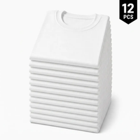 12PCS White