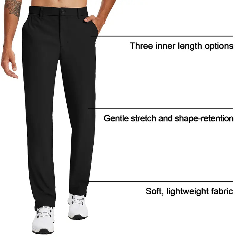 👍🔥Limited-Time Promotion-Stretch Dress Pants No Iron Golf Pants